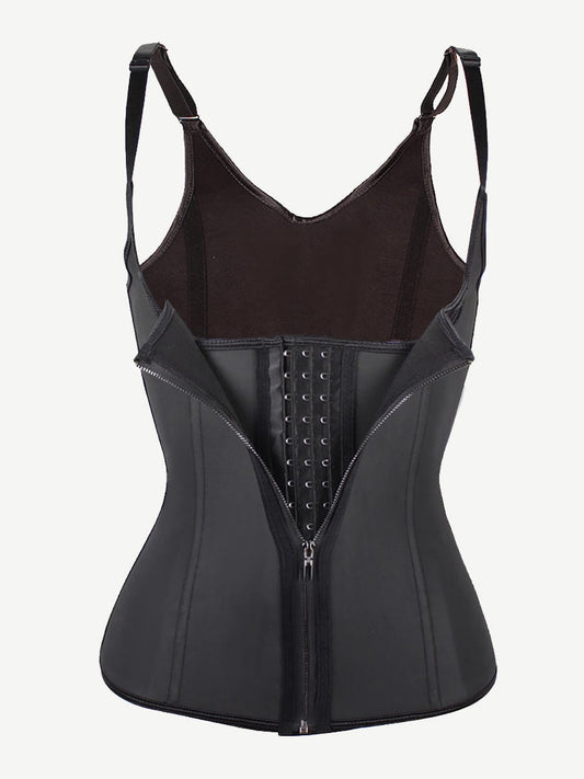 6 Steel Bone Waist Trainer Vest with 3‑Row Hook